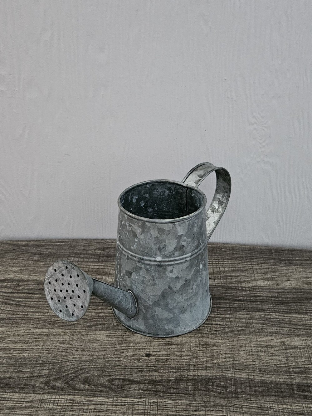 Vintage Galvanized Watering Can Farmhouse Decor